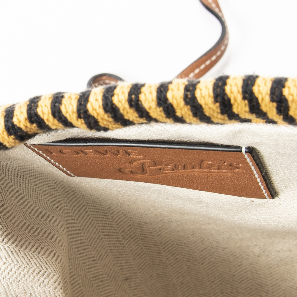 Loewe Embroidered Drawstring Pouch Crossbody - Picture 10 of 10